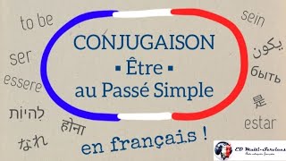 CONJUGAISON  ▪︎ Être au Passé Simple en français [upl. by Whiteley]