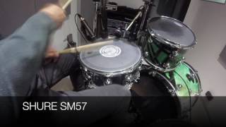 SNARE SM57 vs AKG D40 vs AKG C451B vs AKG C535EB [upl. by Kristian7]