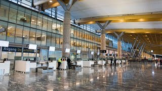 Gardermoen Airport In Oslo Norway 🇳🇴 [upl. by Ahsauqram]