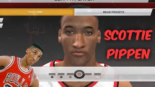 NBA2k20 Mobile  Scottie Pippen Face Creation ✔️ [upl. by Nnyllatsyrc136]