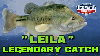 Bassmaster Fishing 2022 legendary Catch quotLeilaquot St Johns 🎣 17lb 9oz Largemouth Bass [upl. by Aicinad]