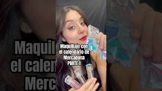 Maquillaje con el calendario de Mercadona 1 makeup maquillateconmigo calendariodeadviento grwm [upl. by Dav]