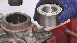 Wheel Bearing Replacement  How to replace a Wheel Hub Bearing [upl. by Leighton]