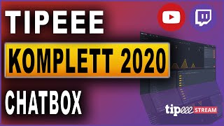 Tipeeestream Komplettkurs 2020 09 Chatbox [upl. by Atineg]