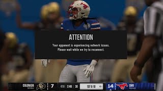 EA Sports College Football 25  SMU vs Colorado  Road to the CFP Semifinals [upl. by Atiram]