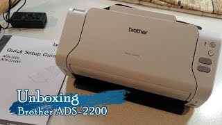 Silent Unboxing  Brother ADS2200 Dokumentenscanner 🖨️  ASMR [upl. by Anitteb684]