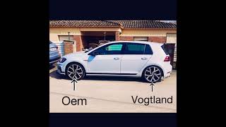 Vogtland Springs VW Golf GTI MK7 amp MK75 [upl. by Gass]