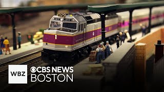 Model train museum brings mini Boston neighborhoods to life [upl. by Eelaras]