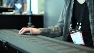 Marco Parisi live looping on the Seaboard GRAND at NAMM 2015 [upl. by Reagan]