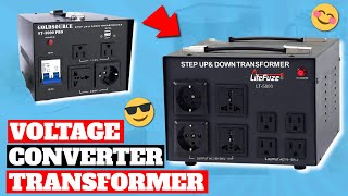 Best Voltage Converter Transformers In 2023  Top 5 Voltage Transformer Converters Review [upl. by Kermit]