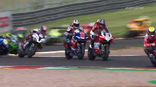 2024 Bennetts British Superbike Championship RD3 Donington Park Race 3 highlights [upl. by Wini599]