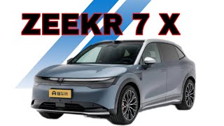 Why the ZEEKR 7x Is the Most Luxurious Electric SUV Yet [upl. by Zephan825]