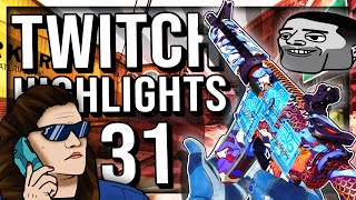 TWITCH HIGHLIGHTS 31  GIGACHAD CSGO MOMENTS [upl. by Eesac214]