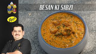 Venkatesh Bhat makes Besan ki Sabzi  Traditional north Indian besan ki sabji for roti poori [upl. by Akiner]