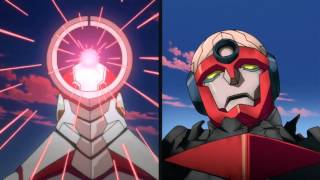 Gurren Lagann  First Combine Comparison [upl. by Hpeosj]