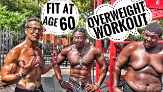 Fit Over 60 Workout  Overweight Workout Beginner Calisthenics centralparkjoe1290 StayCreative96 [upl. by Cherise909]