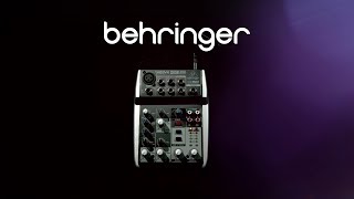 Behringer XENYX Q502USB USB Mixer  Gear4music demo [upl. by Jane]