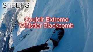 STEEPS  Couloir Extreme  Whistler Blackcomb [upl. by Ardnosak]