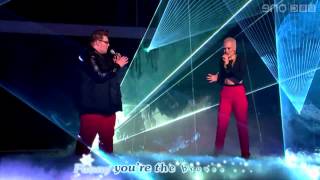 Jessie J  Stay LYRICS feat Ash Morgan and Matt Henry  The Voice UK [upl. by Pyne820]