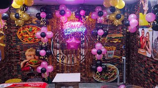 Happy Birthday  Bailoon Decoration shortvideo happybirthday [upl. by Nynnahs]