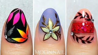 Best Flower Nail Art IdeasNew Nail Art Compilation 2024 [upl. by Xerxes241]