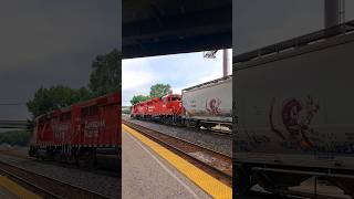 Canadian Pacific Train Shunting Freight July 2024 [upl. by Aihsekram812]