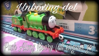 Unboxing del Push Along de Henry de All Engines Go [upl. by Brigitta]