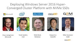 Deploying Windows Server 2016 Hyper Converged Cluster Platform with NVMe SSD [upl. by Lehplar]