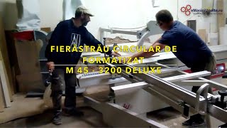 Ferastrau circular de formatizat Winter M45  3200 Deluxe [upl. by Fording]