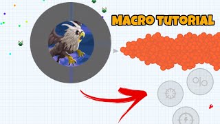 MACRO TUTORIAL  MOD MENU 2268 ⚙️ AGARIO MOBILE [upl. by Samaria]