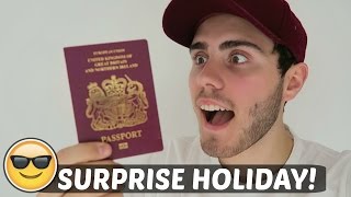 BOOKING A SURPRISE HOLIDAY [upl. by Yhtomiht]