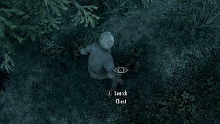 Skyrim Remastered Solitude Chest Invisible Chest Location [upl. by Tnilk]