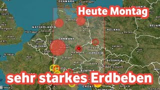 Ein schweres Erdbeben erschüttert Deutschland Heute Montag14 Oktober 2024 Große Angst [upl. by Edalb148]