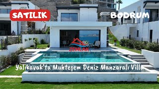 BODRUMDA SATILIK VİLLA Bodrum Yalıkavakta Satılık Villa [upl. by Asirac]