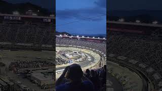 GREEN FLAG at Bristol Motor Speedway Night Race NASCAR racing [upl. by Gerg]