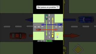 Code de la route Comment connais tu les règles de priorités [upl. by Koah305]