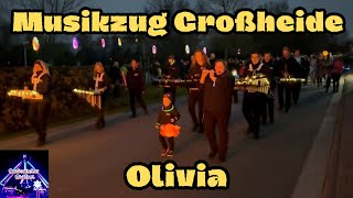 Der Musikzug Großheide spielt Olivia  Herbst und Lichterfest Dornumersiel 2024 [upl. by Aikam]