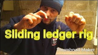 How to make Sliding Ledger Rig  Sea fishing rigs [upl. by Niawat]