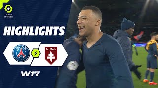 PARIS SAINTGERMAIN  FC METZ 3  1  Highlights  PSG  FCM  20232024 [upl. by Barbe]