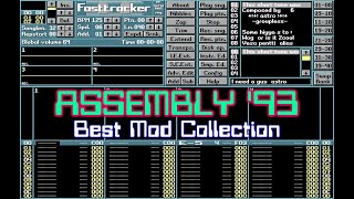 Amiga Music 90s Mod Tracker Music  ASSEMBLY 1993 Best Collection [upl. by Atsahs]