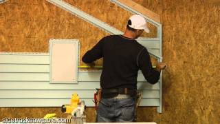 How to Install Vinyl Siding Part 1 [upl. by Thomas]