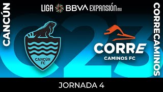 ¡Primer Triunfo del Torneo Resumen  Cancún vs Correcaminos  Jornada 4  Clausura 2023 [upl. by Aynekat]