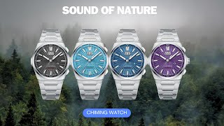 UnboxingSound Of Nature Guilloché Purple Dial Big Date Chiming Watch Limited Edition 300 PCS [upl. by Miguel]