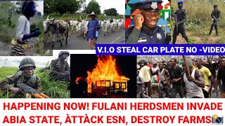 Happening Now Fůln1 Herdsmen Àttàck ESN At Lokpanta Abia State Destroy 7 Casava Farms [upl. by Atronna151]