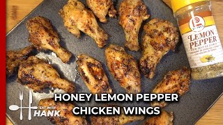 Air Fryer Honey Lemon Pepper Chicken Wings Recipe [upl. by Siwel]