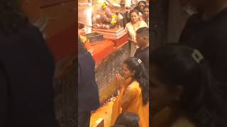 Anant Ambani Radhika Merchant Candid Moments At Lalbaugcha Raja Ganpati Darshan shorts ganpati [upl. by Leaffar]