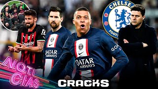 PSG gana pero PITA a MESSI  ¿Último de HAZARD  TENSIÓN ULTRASMILAN  POCH será DT del CHELSEA [upl. by Tilla]