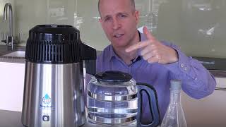 Megahome Water Distiller  1 minute intro to drinking distilled water [upl. by Hurty]