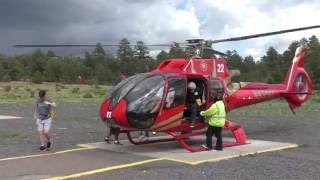 Grand Canyon helicopter tour  Imperial with EcoStar  Helicopter EC130 [upl. by Garret633]