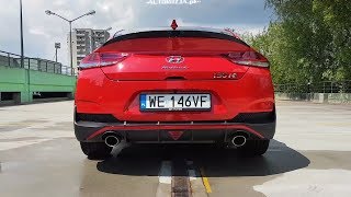 Hyundai i30 n Fastback sound exhaust sound revs launch control start up sound interior sound [upl. by Larok]